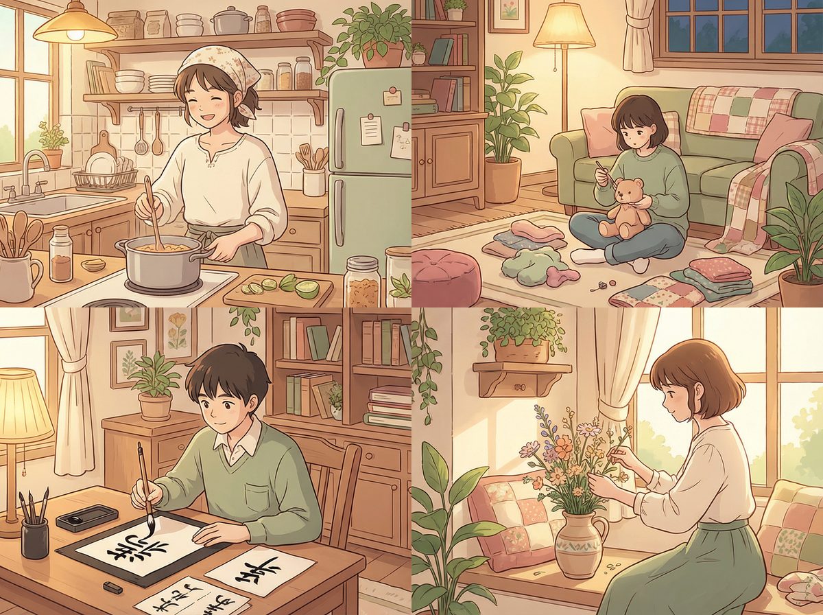 黄色仓库生活动漫教程