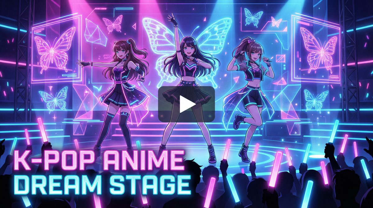 黄色仓库偶像动漫MV